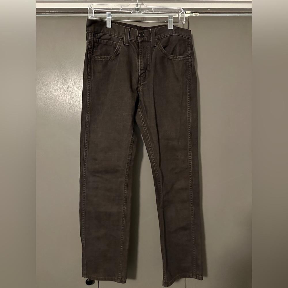 Levi’s 513 lightly faded denim jeans sz 31x30